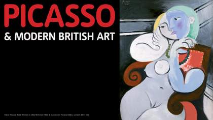 Picasso and Modern British Art exhibition at Tate Britain