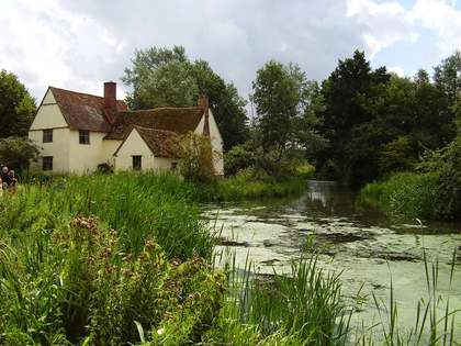 Flatford Mill and Willy Lott's Cottage, Dedham